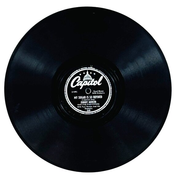 Johnny Mercer With Paul Weston & His Orchestra - Ugly Chile - 268 Capitol 78 RPM - Picture 4 of 4